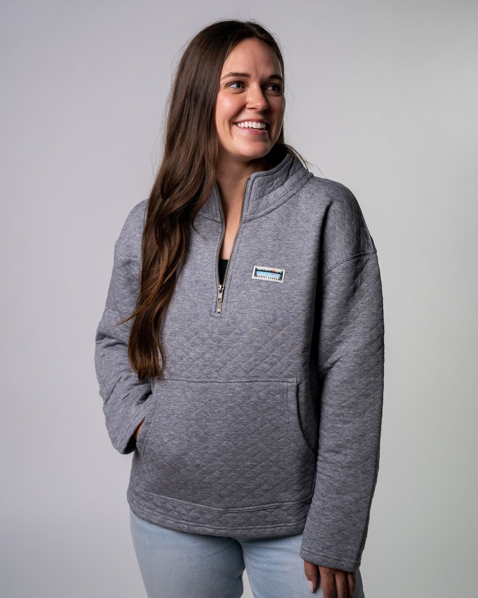 Women's Quilted Pullover