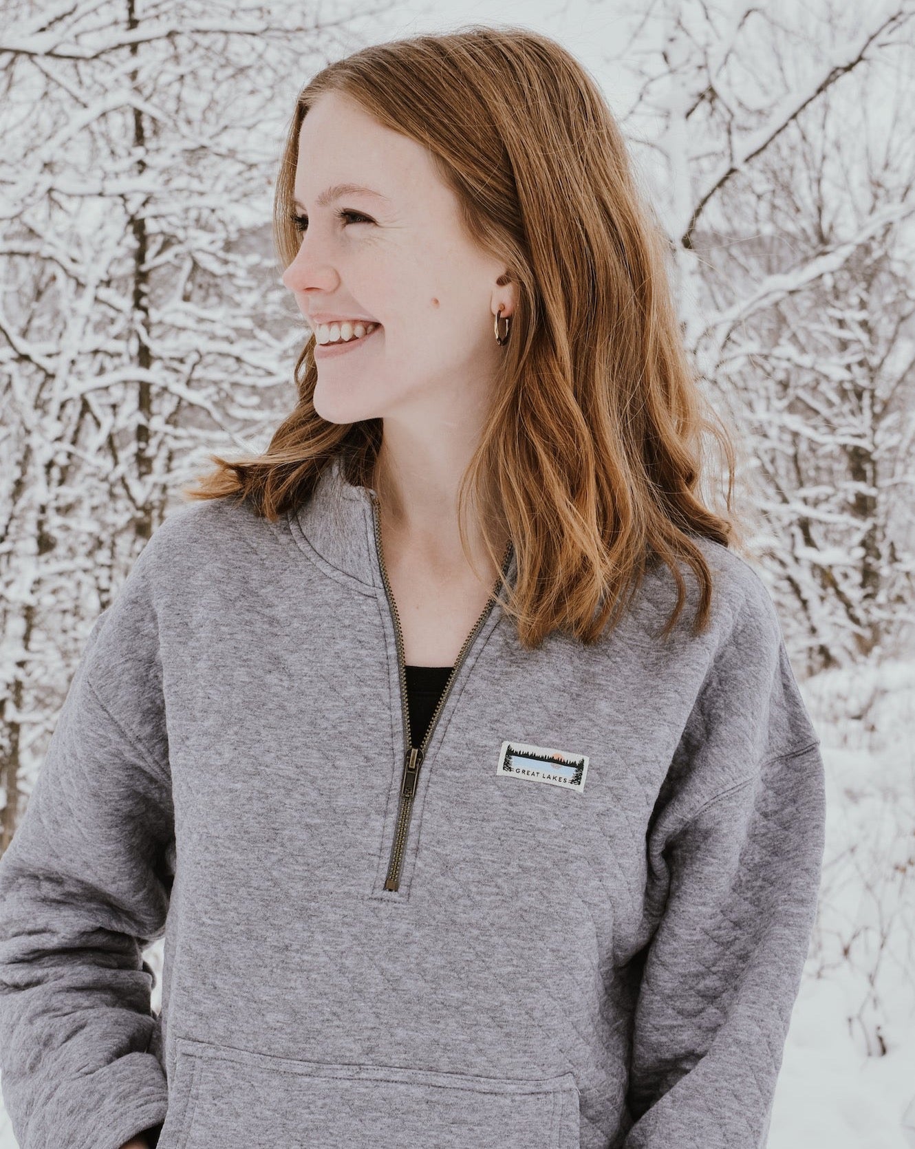 Women's Quilted Pullover