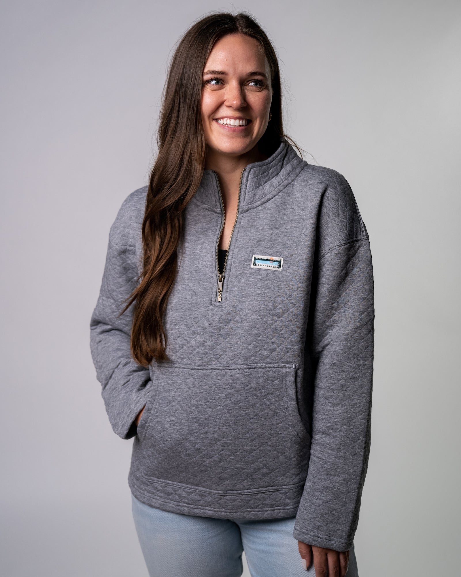 Women's Quilted Pullover – Great Lakes