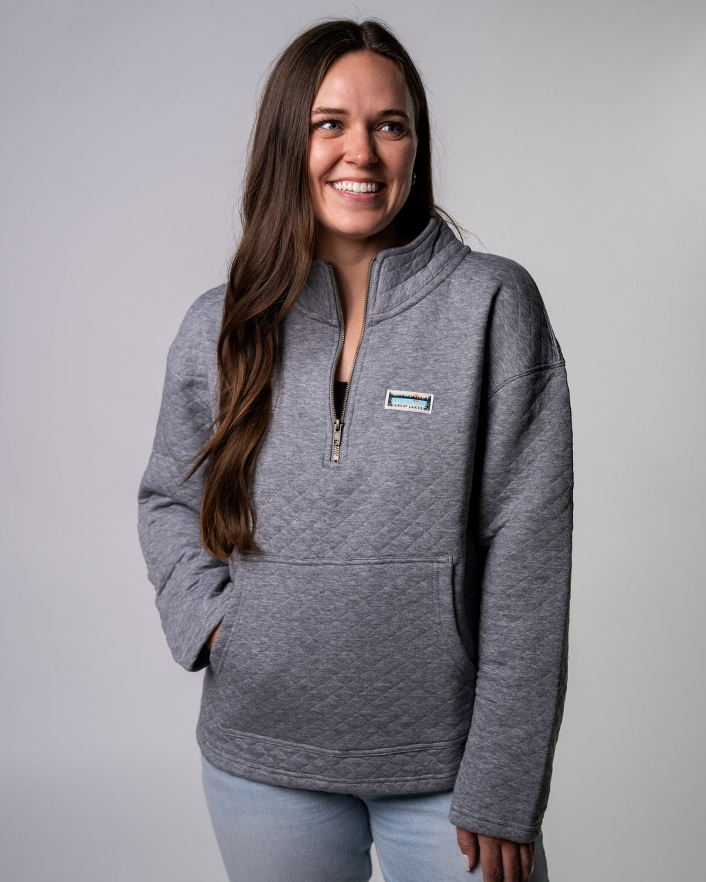 Women's Quilted Pullover
