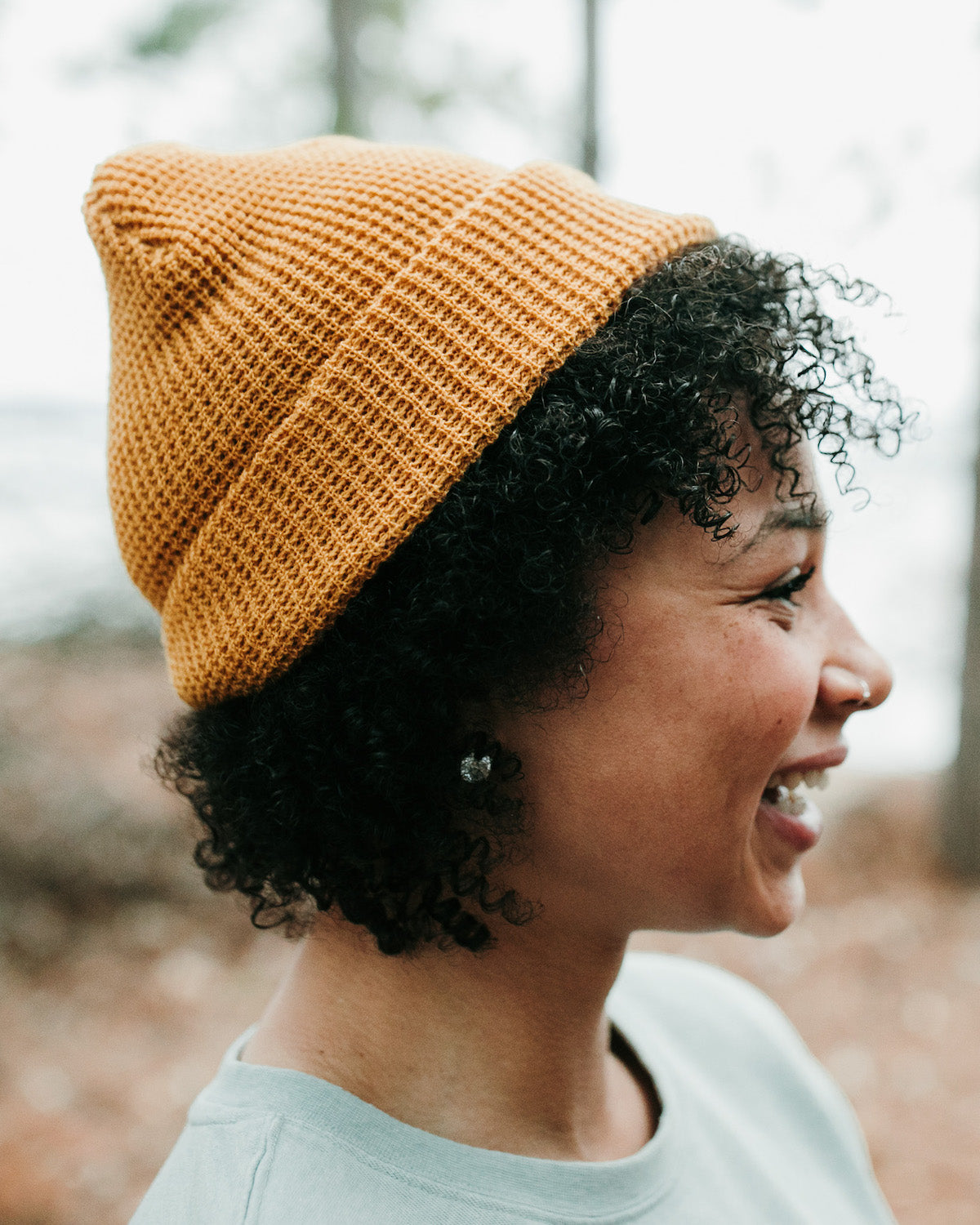 Waffle Knit Beanie